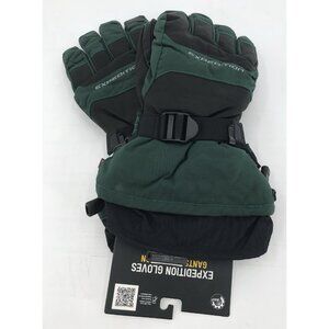 BRP Expedition Winter Gloves Green Black Size XL Snowmobile